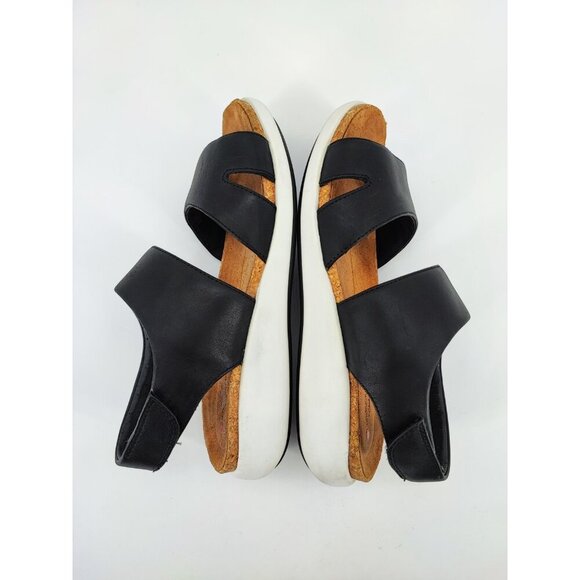 Unstructured By Clarks Women's Un Bali Black Sling Back Sandals Size 7.5M US - Picture 6 of 9